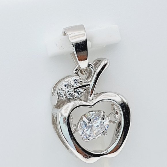 "#925 Sterling Silver Cubic Zircon Pendant for Women/Girls, US925P1123 - Picture 5 of 11